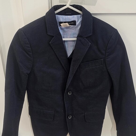 Crewcuts boys Navy blazer size 8.
